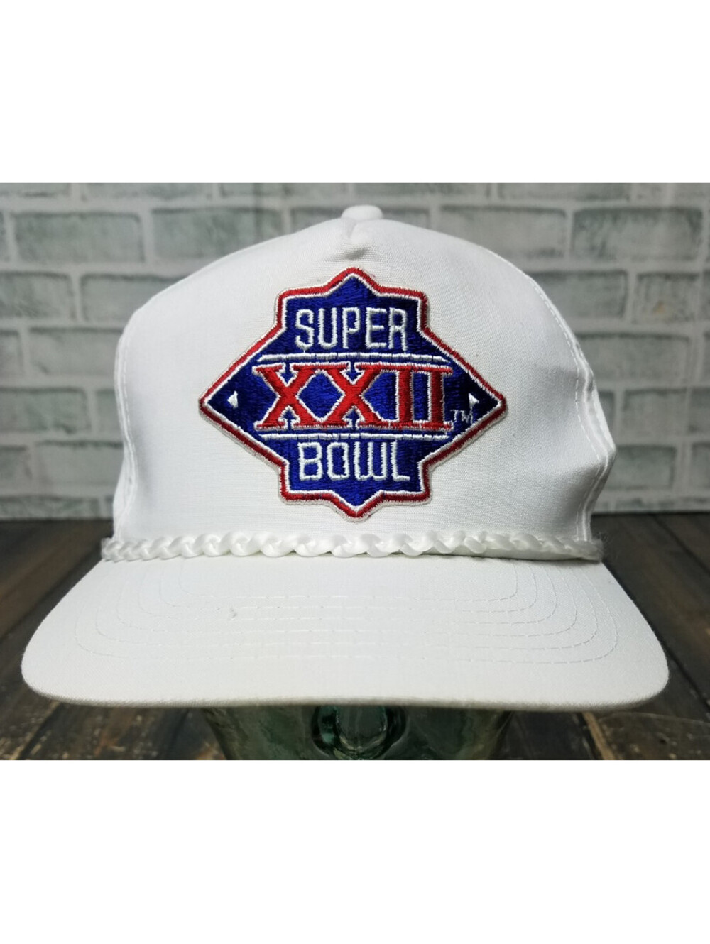Super Bowl XXII Hat Cap 22 Washington Redskins Broncos NFL Football Snapback